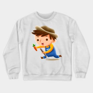 Kids Farmer Crewneck Sweatshirt